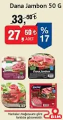 DANA JAMBON ÇEŞİTLERİ 50 G DANA JAMBON ÇEŞİTLERİ 50 G